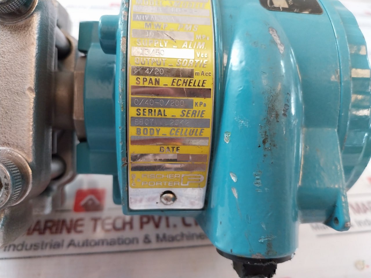 Fischer Porter F50dpf 110-3-ahvabaaa While Energised Tension - Image 8