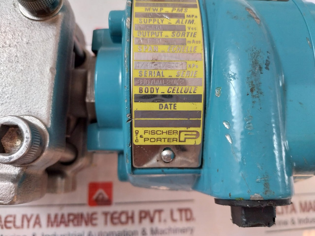 Fischer Porter F50dpf 110-3-ahvabaaa While Energised Tension - Image 7