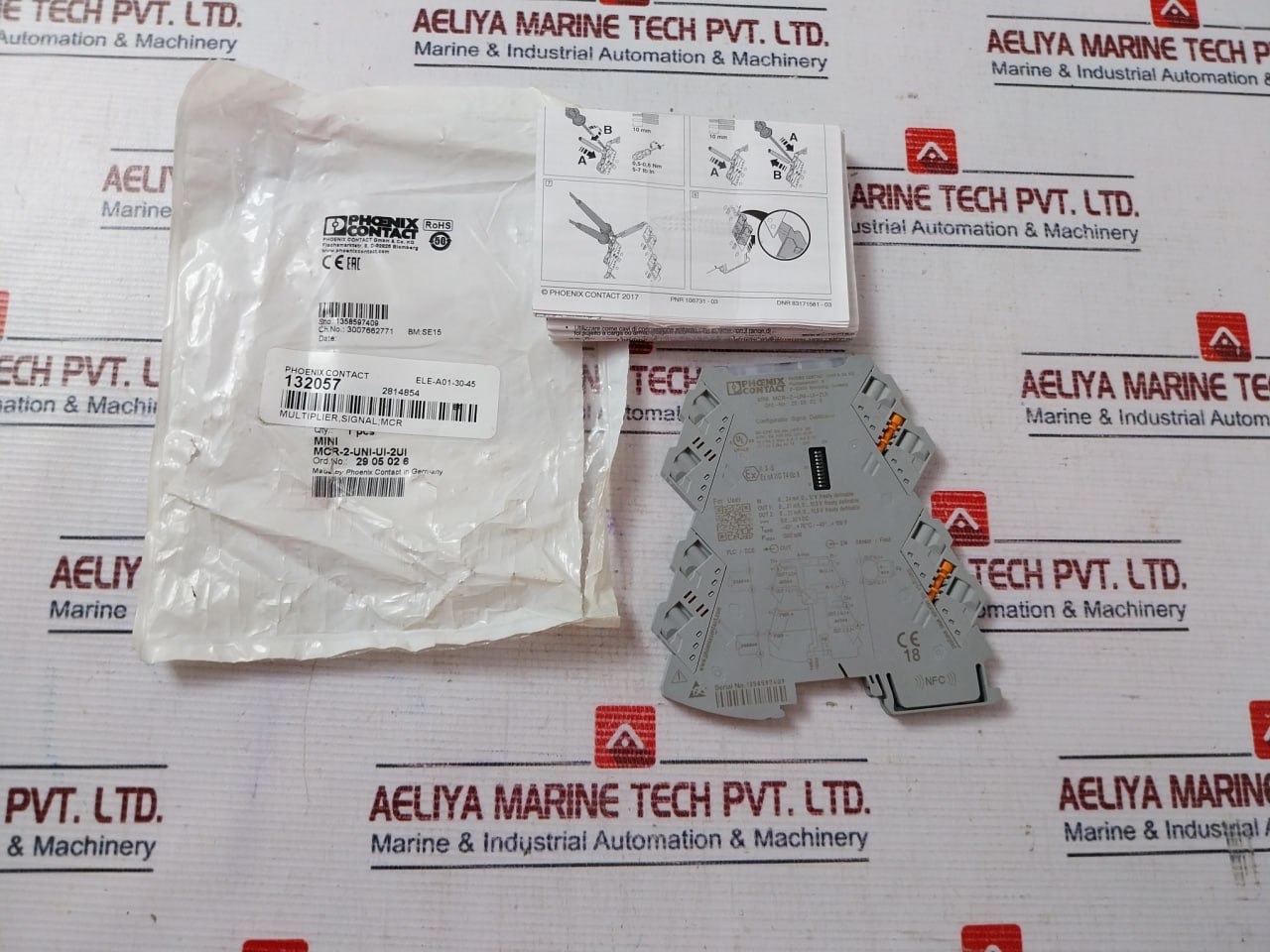 Phoenix Contact Mini Mcr-2-uni-ui-2ui Signal Conditioner 29 05 02 6