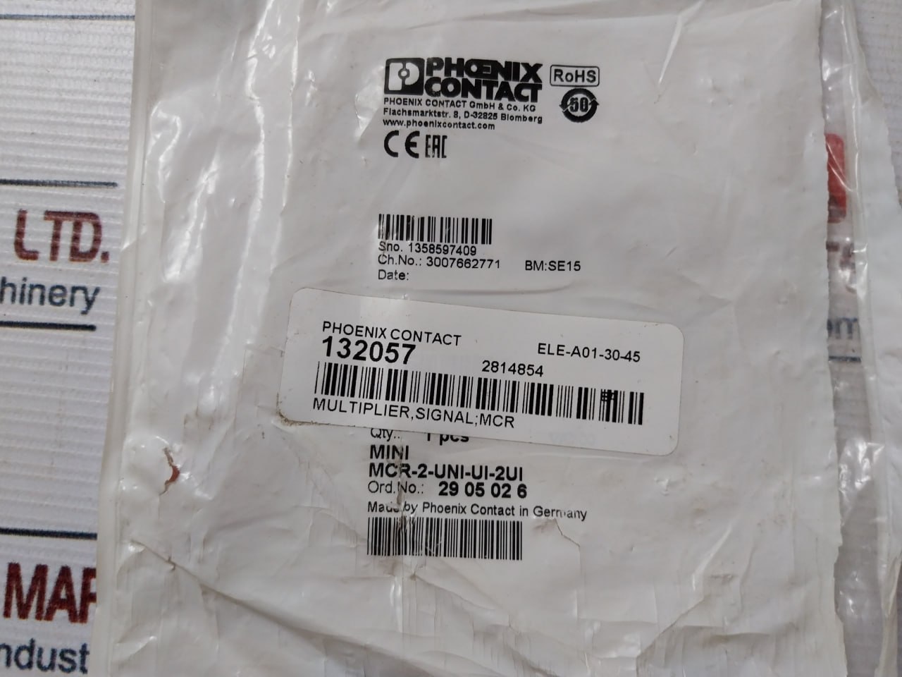 Phoenix Contact Mini Mcr-2-uni-ui-2ui Signal Conditioner 29 05 02 6 - Image 7