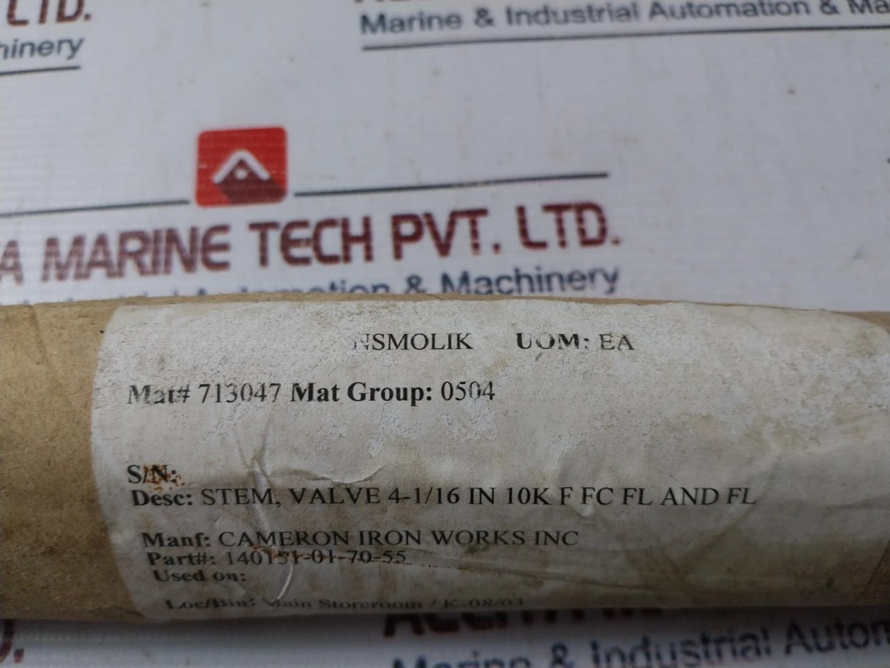 Cameron 140151-01-70-55 Stem Valve - Image 8