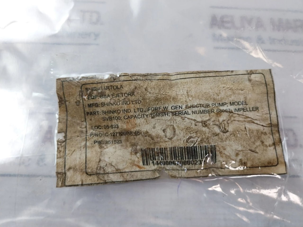 Shinko Svb100 Impeller Pump Shaft - Image 7