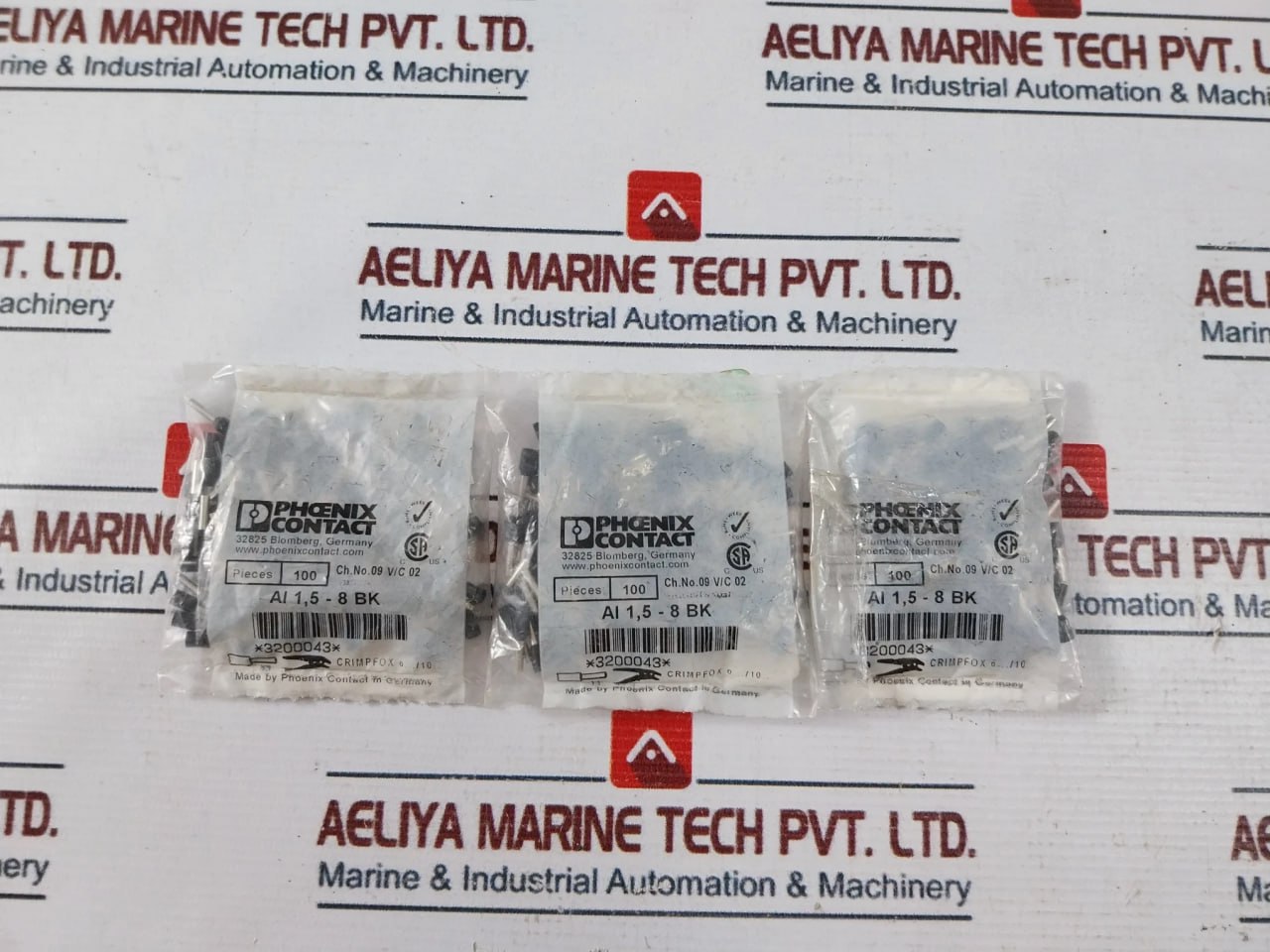 Phoenix Contact Ai 1,5-8 Bk Ferrule Bootlace Female 09 V/c 02 - Image 3