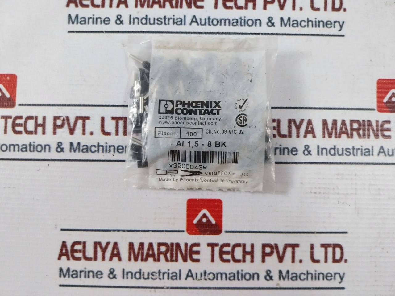 Phoenix Contact Ai 1,5-8 Bk Ferrule Bootlace Female 09 V/c 02 - Image 12