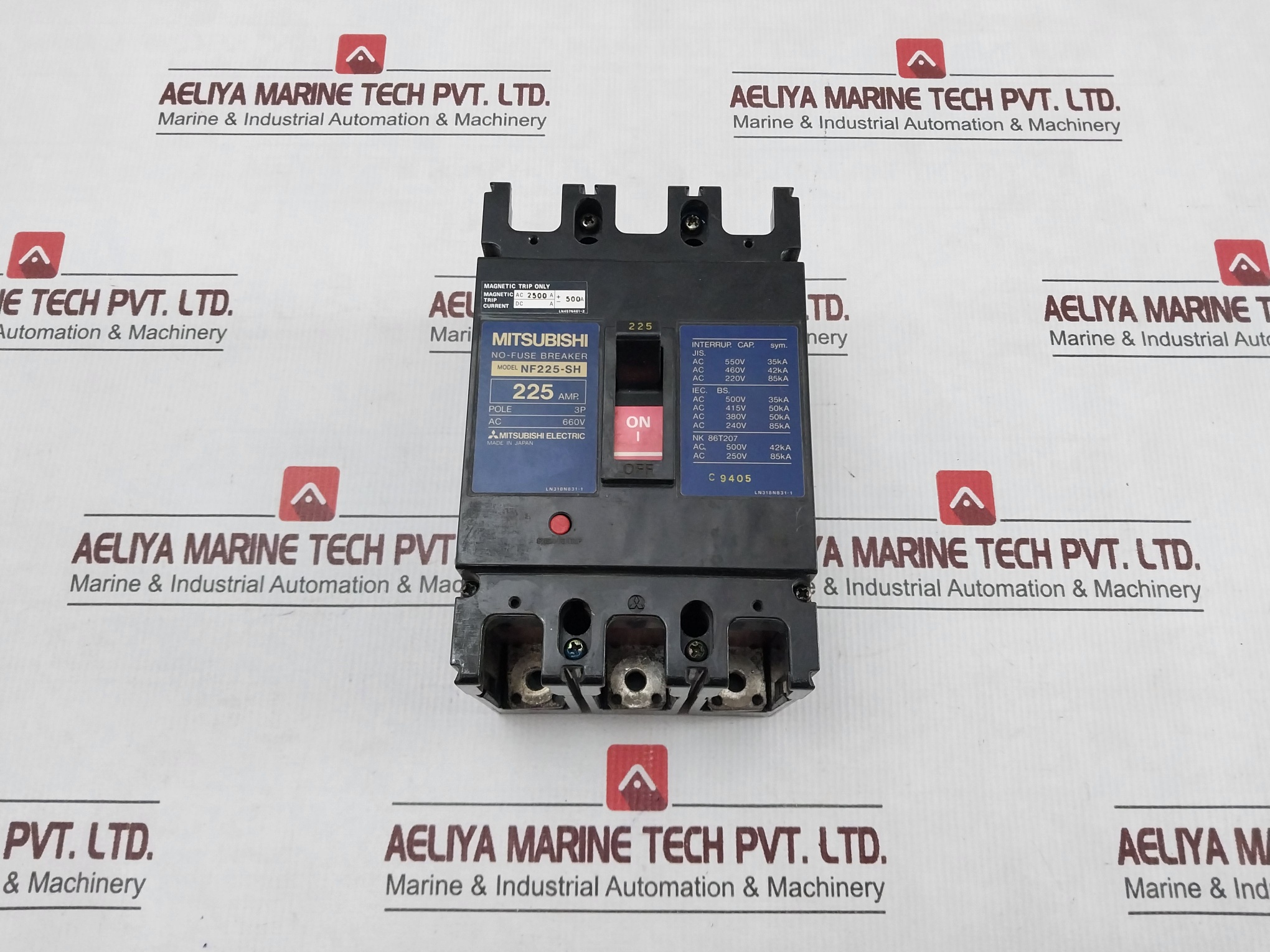 Mitsubishi Electric Nf225-Sh No-Fuse Breaker