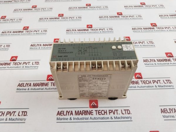 Dae Joo Dt-33w-a1 Watt Transducer 110220v