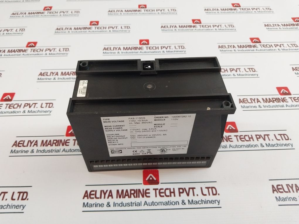 Deif Fas-113dg Synchroniser Controller 110v - Image 5