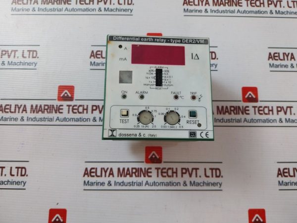 Dossena Der2/vm Differential Earth Relay