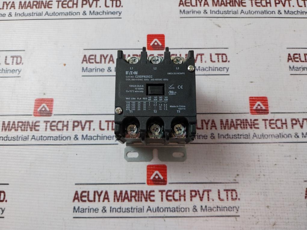 Eaton Xmc0-253-nc04pg Contactor