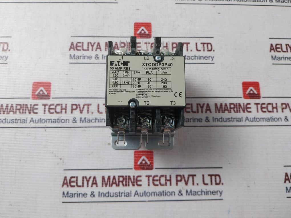 Eaton Xtcddp3p40 Ac Magnetic Contactor - Image 3