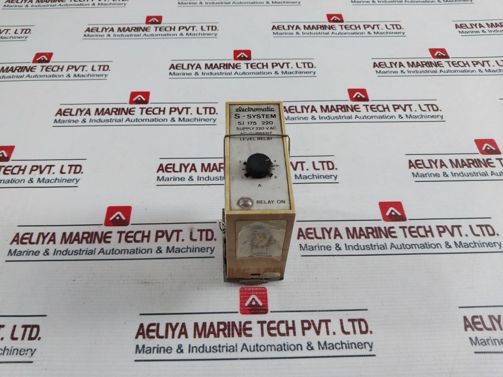 Electromatic Sj 175 220 Ac Current Relay
