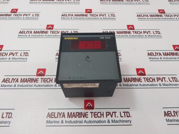Enercon Dm 3252 Panel Meter