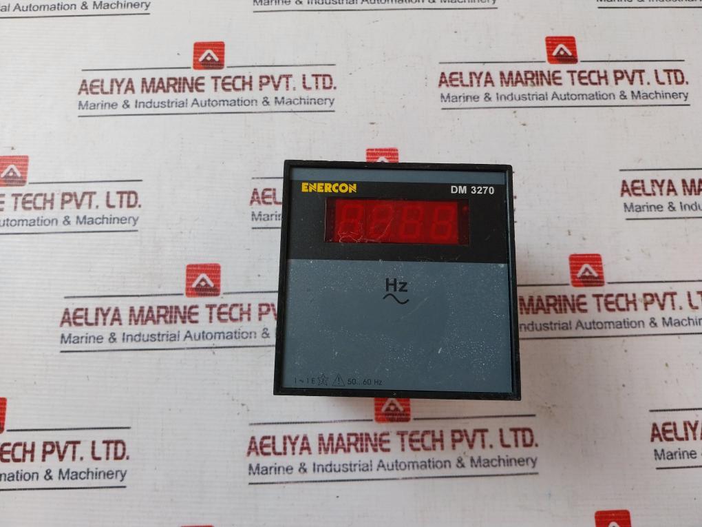Enercon Dm 3270 Digital Panel Meter 240 V