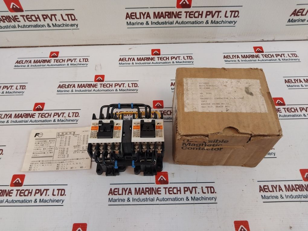 Fuji Electric Sc-03rm Reversible Magnetic Contactor