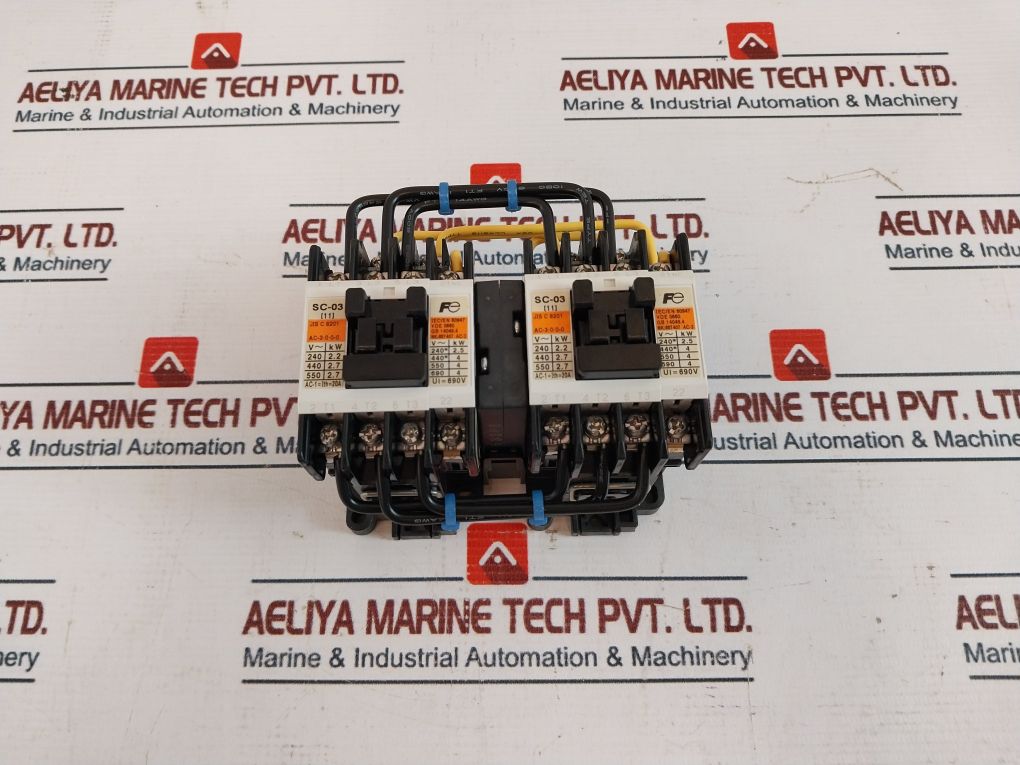 Fuji Electric Sc-03rm Reversible Magnetic Contactor - Image 3