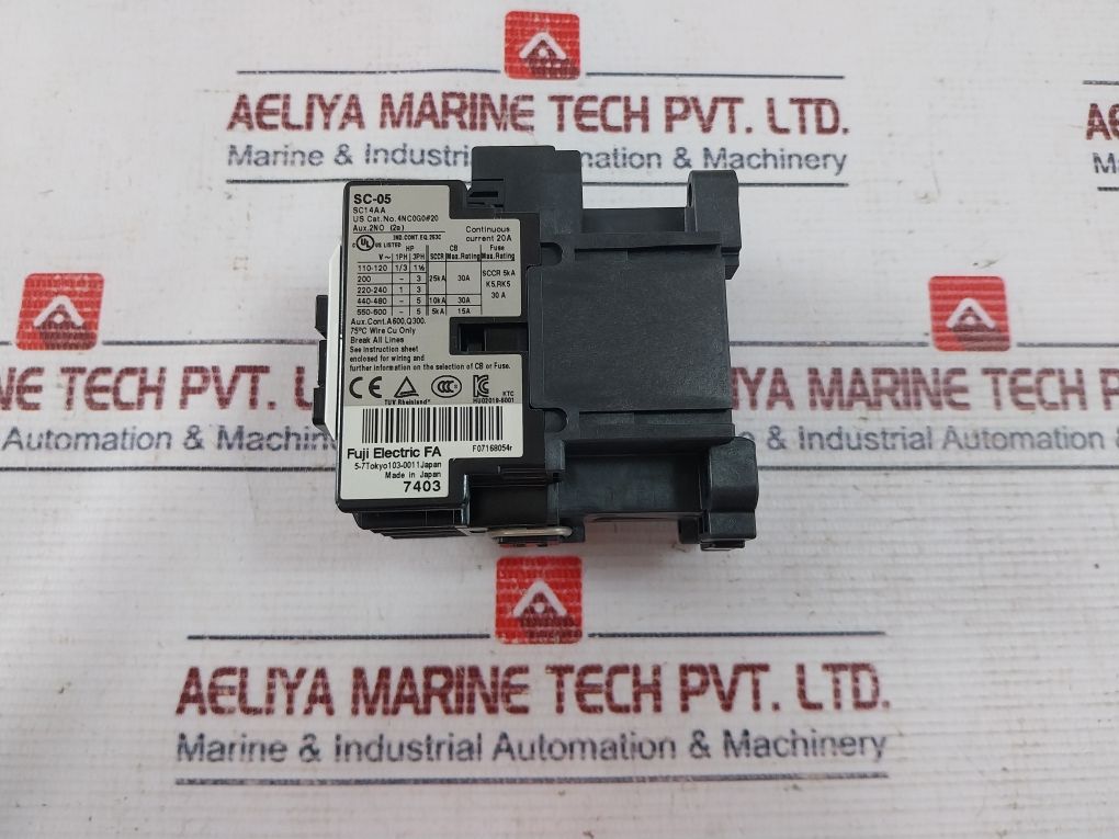 Fuji Electric Sc-05 Magnetic Contactor 690v - Image 6