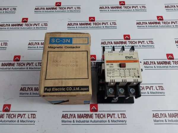 Fuji Electric Sc-3n Magnetic Contactor 70a