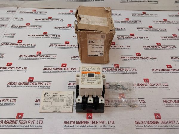 Fuji Electric Sc-n4 [80] Magnetic Contactor 440v 60hz