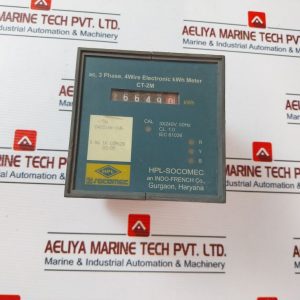 Hpl-socomec Ct-2m 4 Wire Electronic Kwh Meter