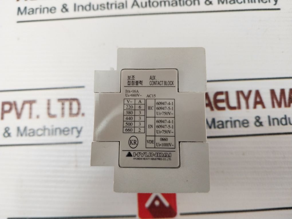 Hyundai Hac13 Auxiliary Contact Block - Image 5