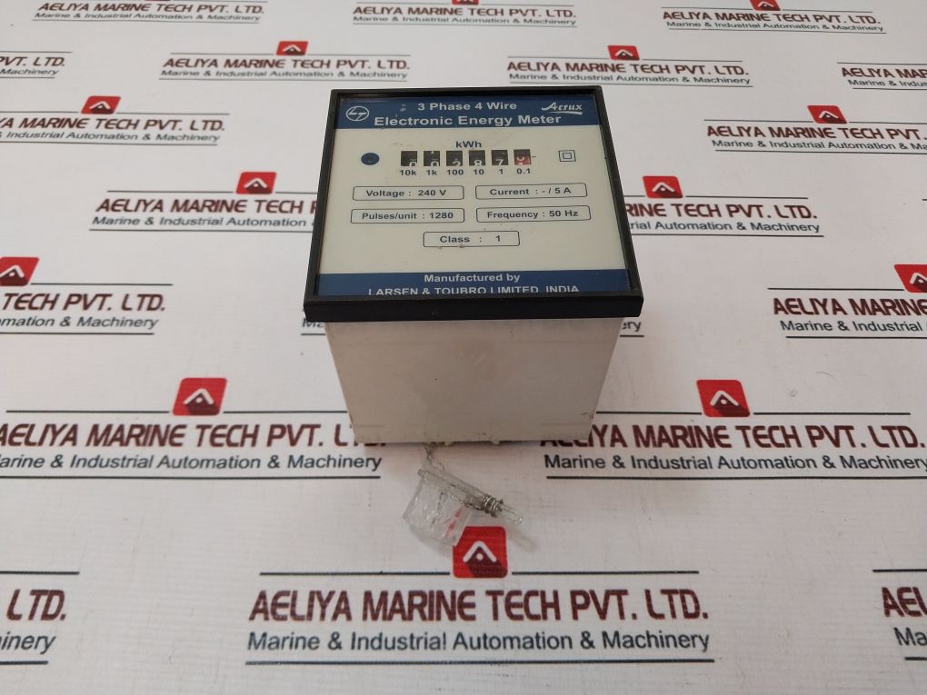 Larsen & Toubro Acrux 240v 3 Phase 4 Wire Electronic Engrgy Meter