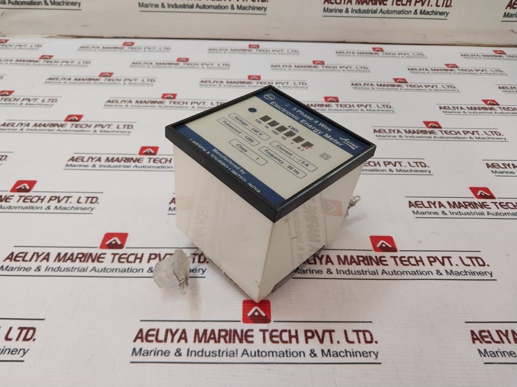 Larsen & Toubro Acrux 240v 3 Phase 4 Wire Electronic Engrgy Meter - Image 3