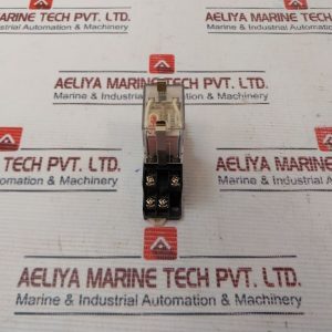 Matsushita Hj2-l-ac100v-6 Relay With Hj2-sfd Base