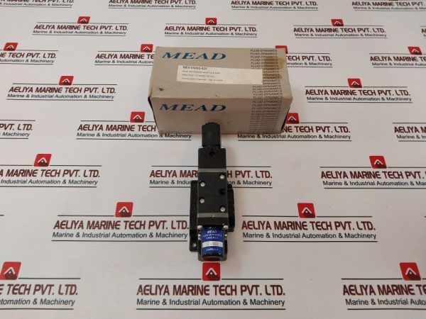 Mead Fluid Dynamics C2-4dcd Block And Solenoid Valve