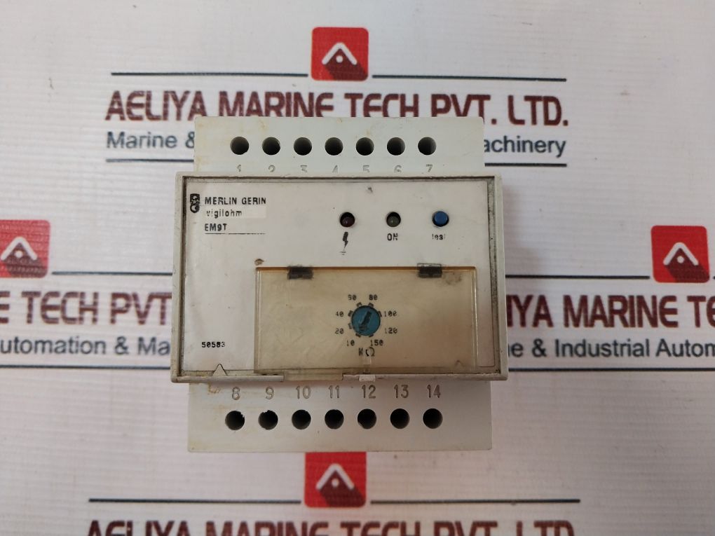 Merlin Gerin Em9t Insulation Monitor 115-127vac - Image 6