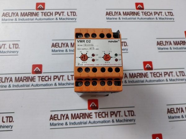 Minilec Vmr D2 Voltage Monitoring Relay