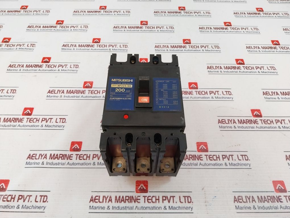 Mitsubishi Electric Nf225-sh No-fuse Circuit Breaker 200 Amp