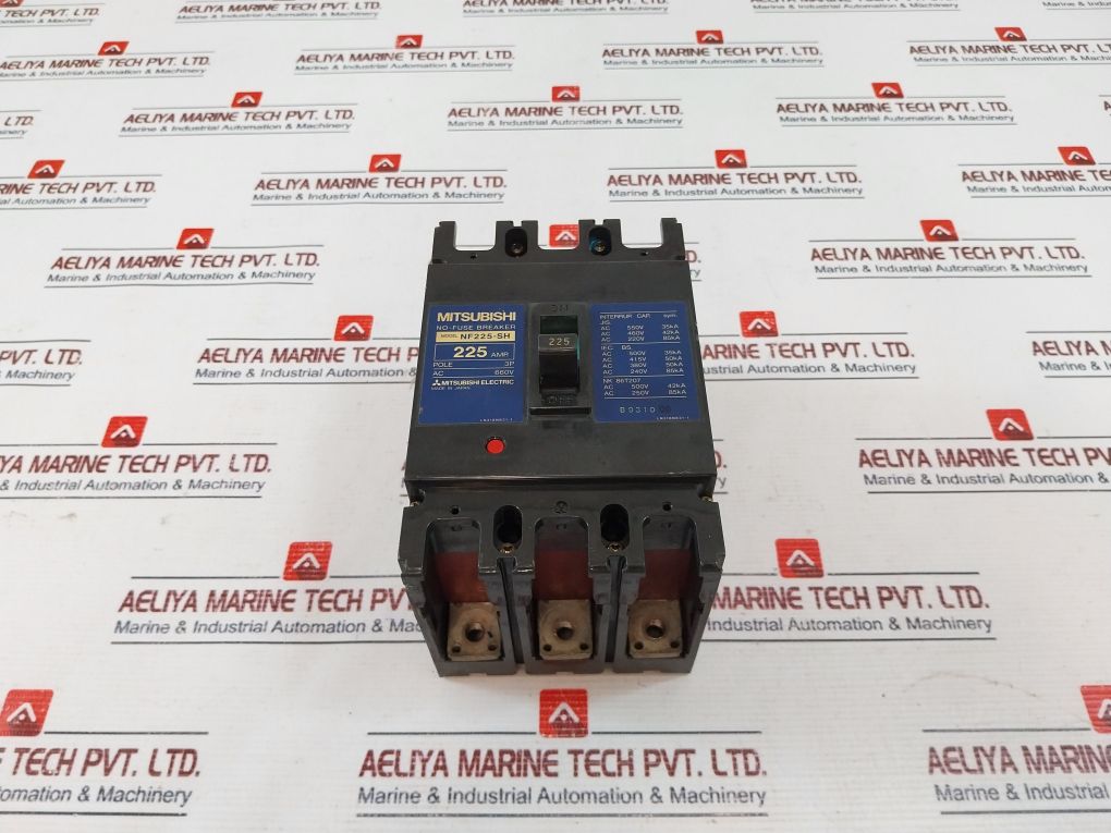 Mitsubishi Electric Nf225-sh No-fuse Circuit Breaker Ac 660v