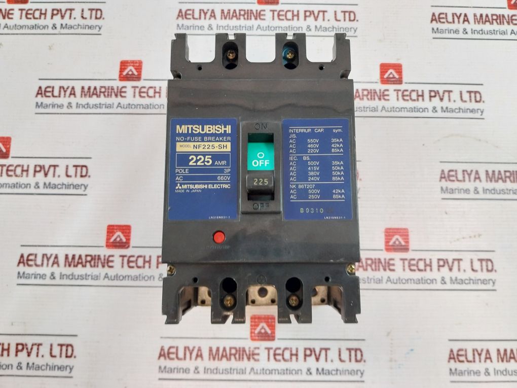 Mitsubishi Electric Nf225-sh No-fuse Circuit Breaker Ac 660v - Image 3