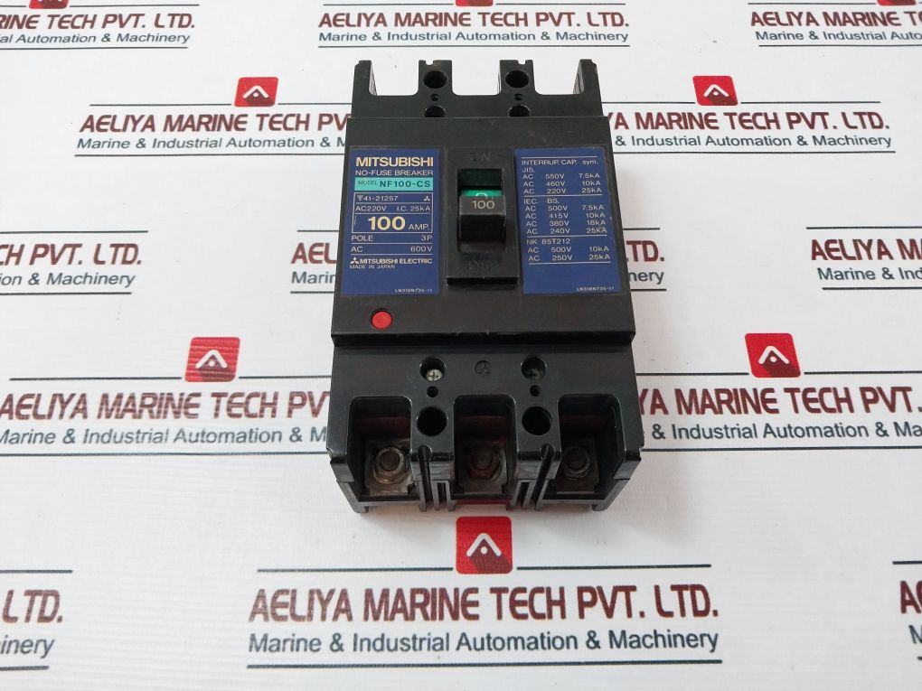 Mitsubishi Nf100-cs No-fuse Breaker Ac220v