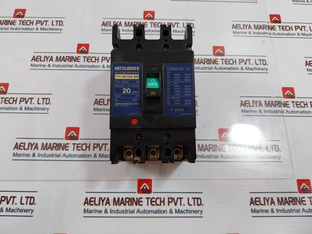 Mitsubishi Nf100-sh No-fuse Circuit Breaker