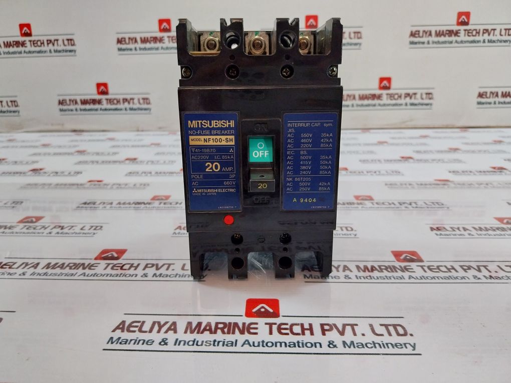 Mitsubishi Nf100-sh No-fuse Circuit Breaker - Image 5