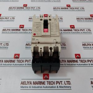 Mitsubishi Nf63-sv Molded Case Circuit Breaker 60a