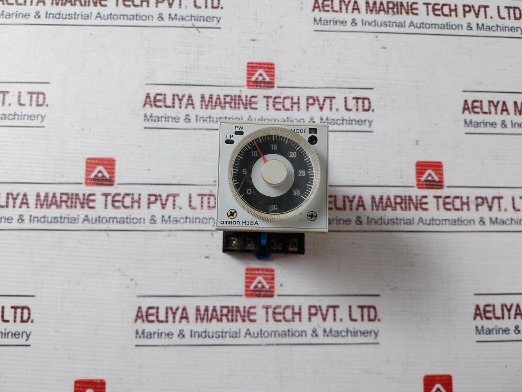 Omron H3ba-n8h Timer With Base 0-30 Sec
