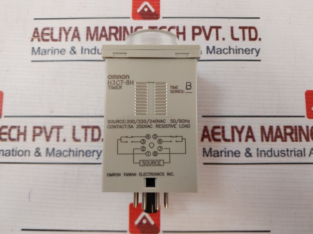 Omron H3ct-8h Timer 0-1.0 Min/sec - Image 6