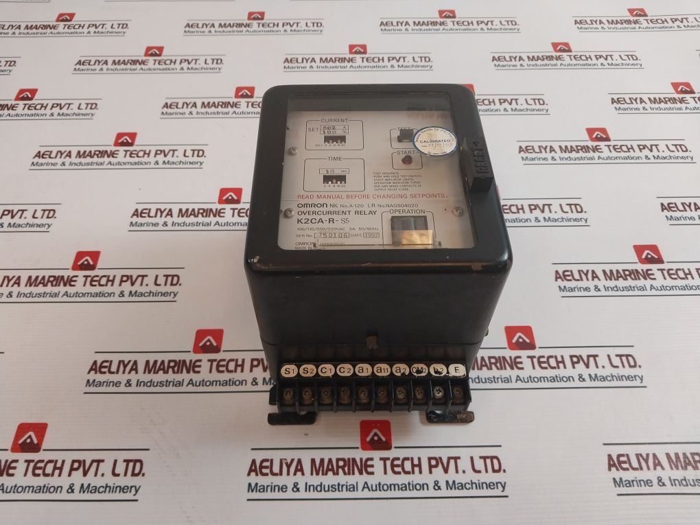 Omron K2ca-r-s5 Overcurrent Relay