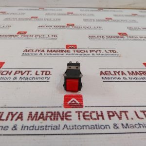 Omron M2sa-701 Red Illuminated Lamp Pilot Light