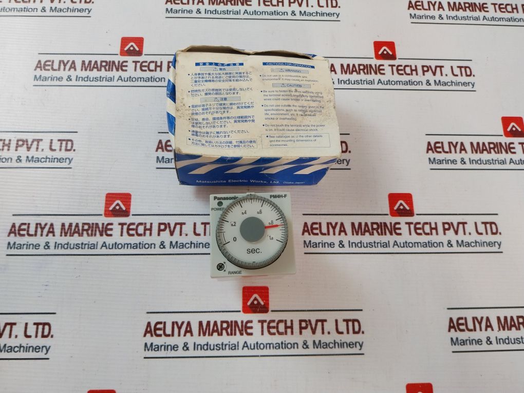 Panasonic Pm4hf8r-s-ac120vw Off-delay Timer 0-1.0 Sec