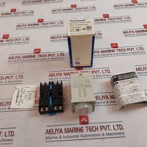 Panasonic Pm4s-a2c10m-ac120v Multirange Timer With Base 100-120v~
