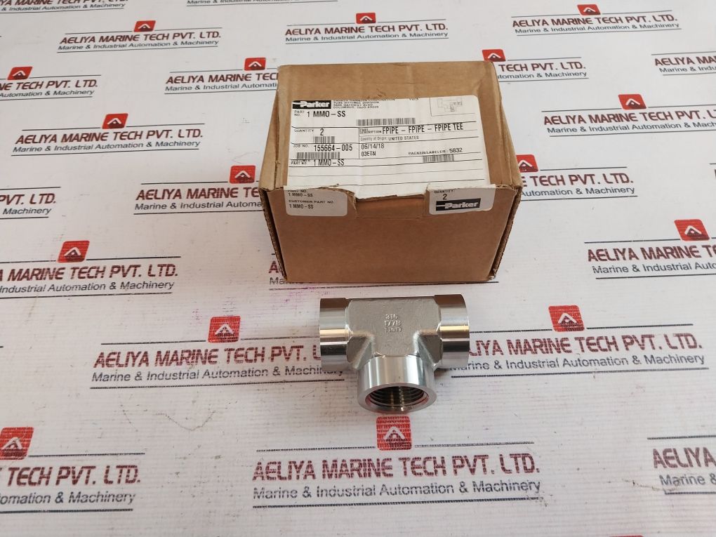 Parker 1 Mmoss Pipe Fittings And Port Adapters Aeliya Marine