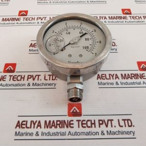 Scientific 0-100 Lbin2 Pressure Gauge