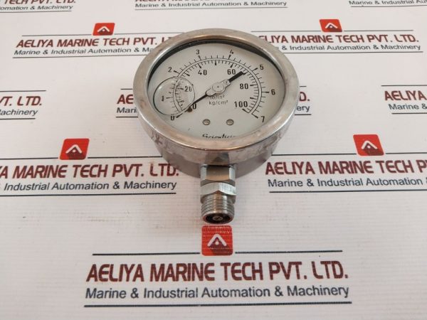 Scientific 0-100 Lbin2 Pressure Gauge