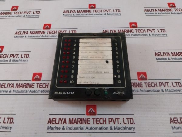 Selco M1000-24-00b Alarm Annunciator