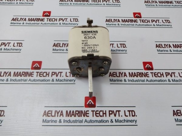 Siemens 3na1 436 Fuse 630a