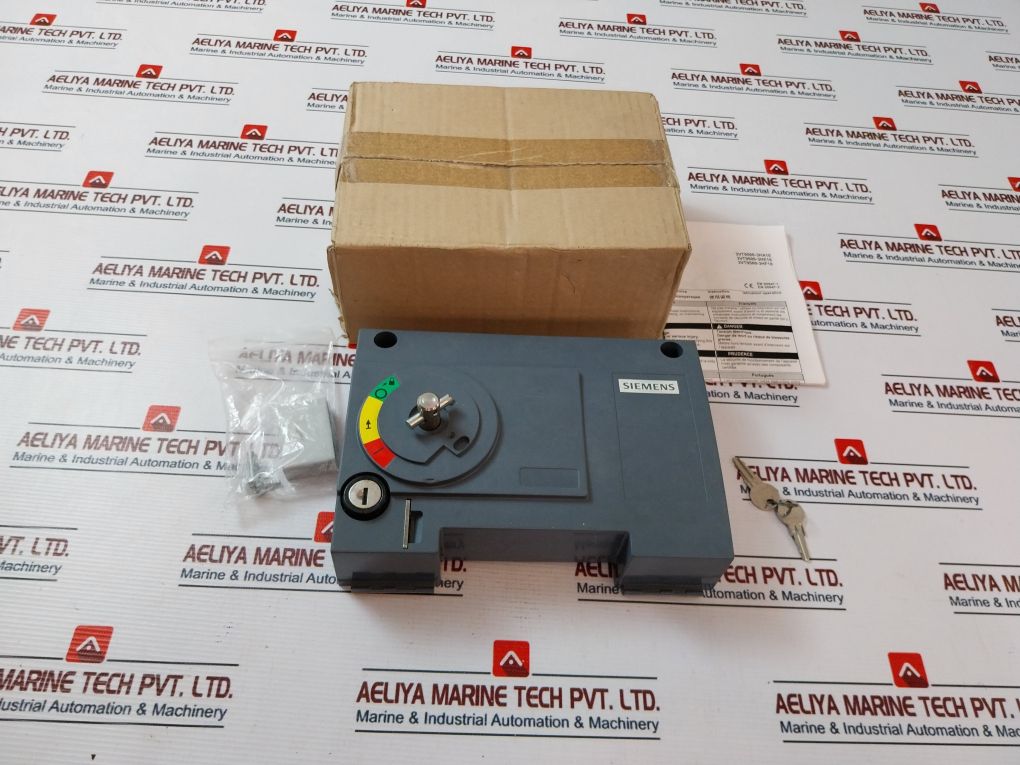 Siemens 3vt9500-3ha10 Front-operated Rotary Operating Mechanism