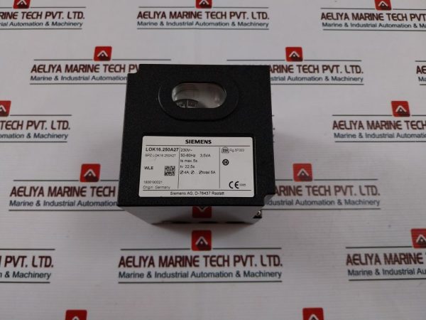 Siemens Lok16.250a27 Oil Burner Controller